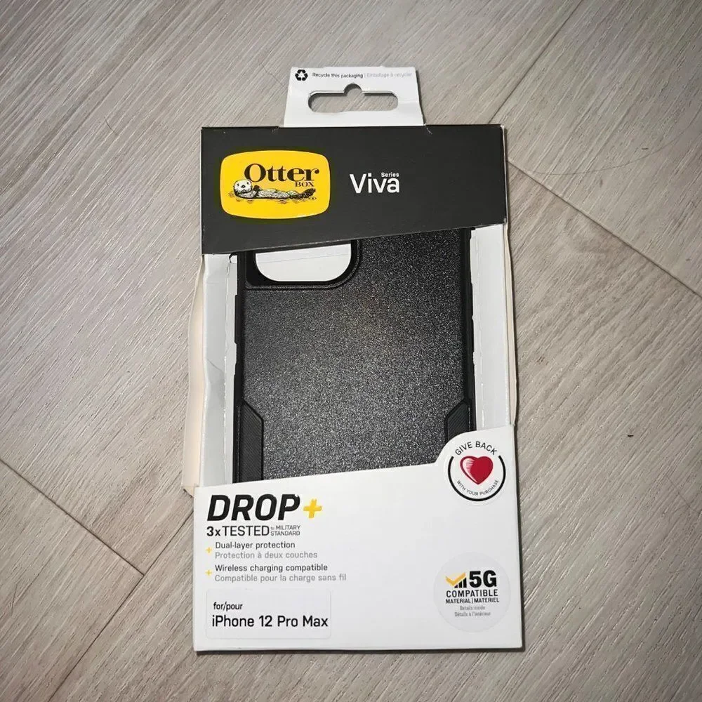 ‎Otter Box Viva iPhone 12 Pro Max Black